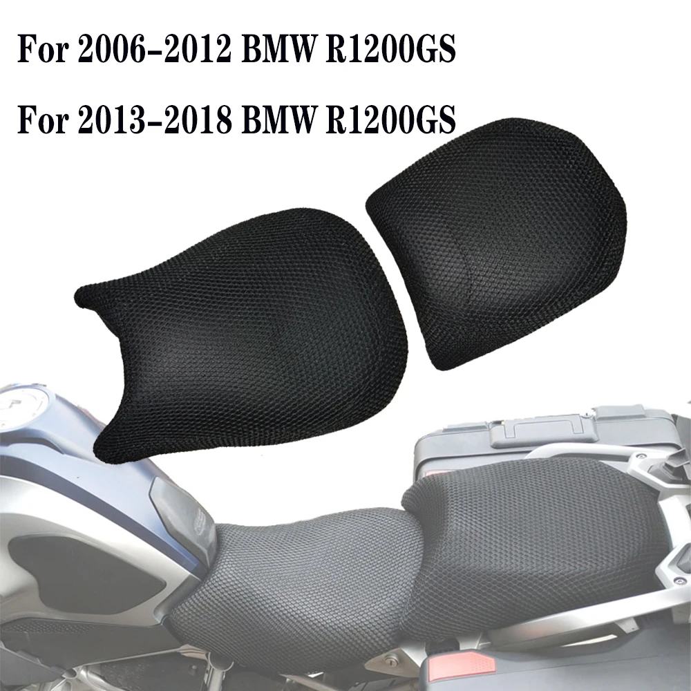 오토바이 메쉬 시트 커버 쿠션 가드 방수 단열 통기성 그물, BMW R1200GS GS1200 LC ADV 2006-2012 2013-2018