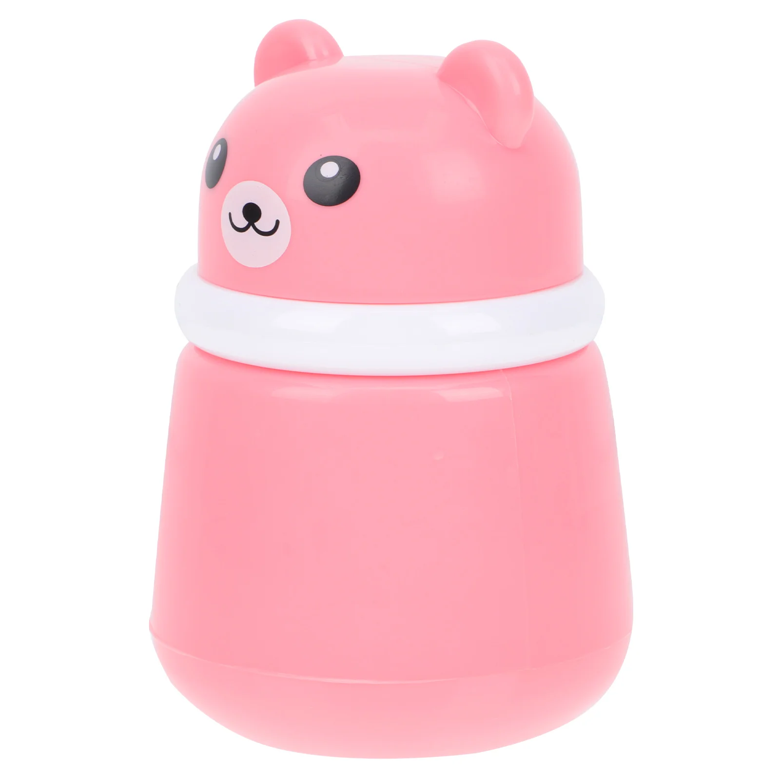 Cartoon Bear Powder Puff Box Durable and Reusable Baby Powder Case Infant Powder Container for Easy and Safe Use