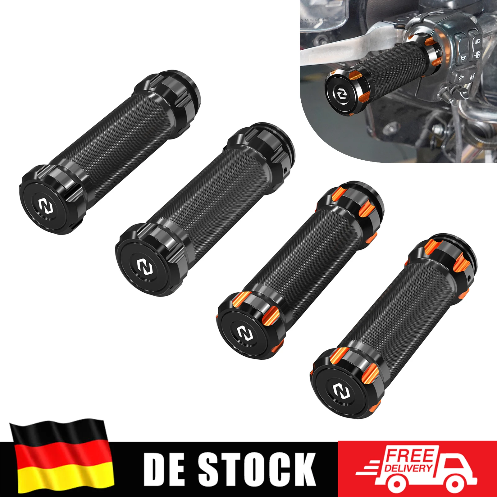 Motorcycle Hand Grip Grips for Harley Street Glide Road King Road Glide Ultra Limited Electra Glide CVO Limited Tri Glide Ultra