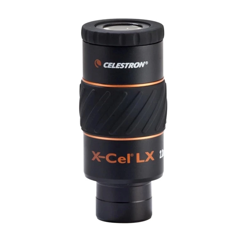 Celestron X-CEL LX 2,3mm 5mm 7mm 9mm 12mm 18mm 25mm ocular 60 grados telescopio gran angular nebulosa ocular planetario 1,25\