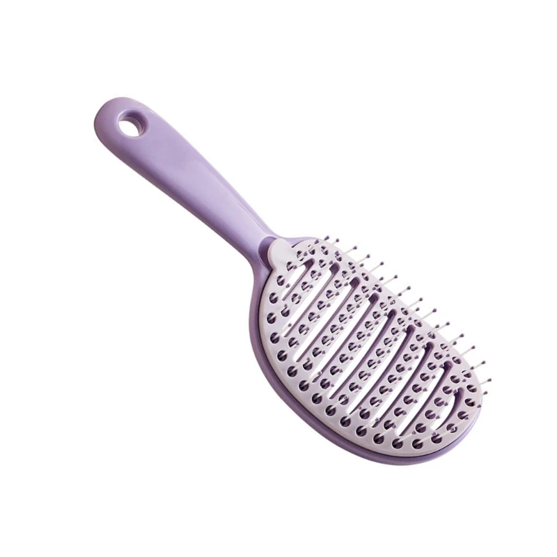 Stylish Massage Comb Hollow Out Hair Brush Scalp Massage Combs Hair Styling Detangler Fast Blow Drying Detangling Tool 918D