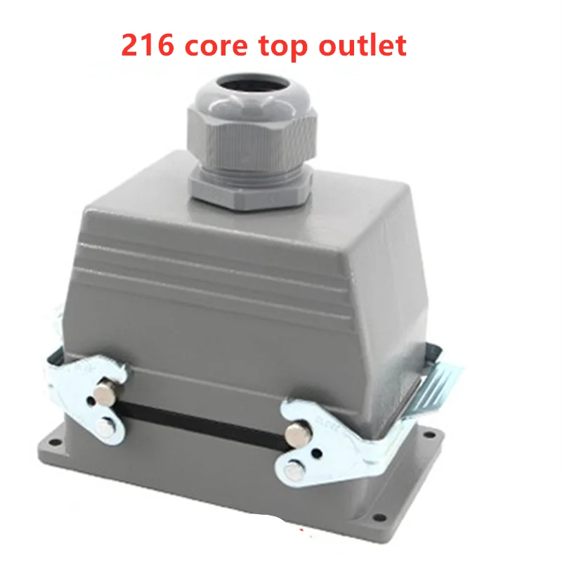 1sets Industrial aviation plug hdc-hdd24 core 64 core 72 core 108 core 144 core 216 core heavy duty rectangular connector