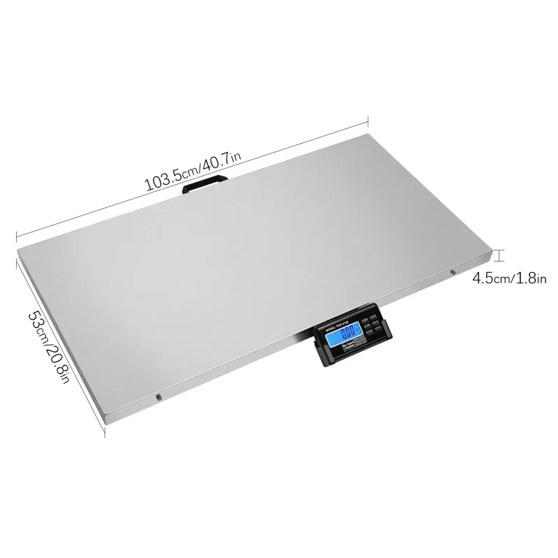 Modern Digital Livestock Platform Scale Accurate Weighing Tool for Pets 200kg US Standard LCD Display