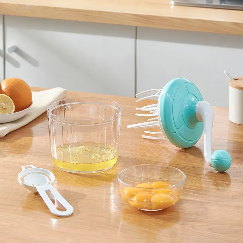 Multifunctional Manual Whisk Semi-automatic Egg White Cream Cake Egg Hand Mixer Hand Crank Beater Household Ferramentas Cocina view 4
