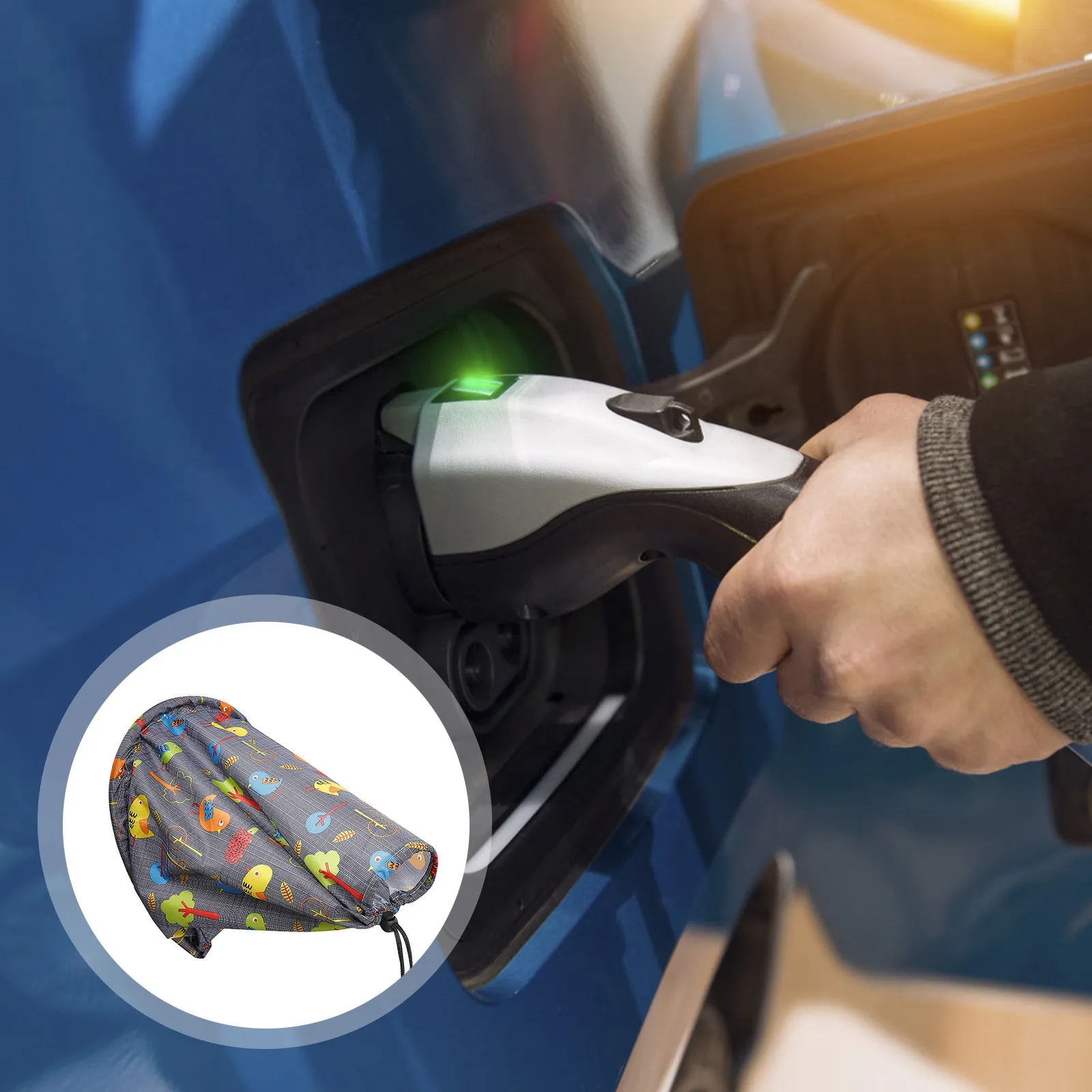 

EV Charger Rain Cover EV Charger Waterproof Cover EV Charger Cover Auto Charger Port Cover Outdoor Car Charging Accessory