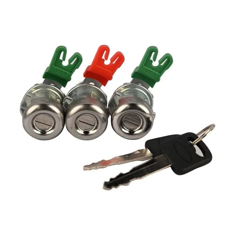 Classic-Ignition& Tailgate Door Lock Cylinder Set For Ford F-250 F-350 1998-2007 Models- LC6177, DL588 322347, 707624
