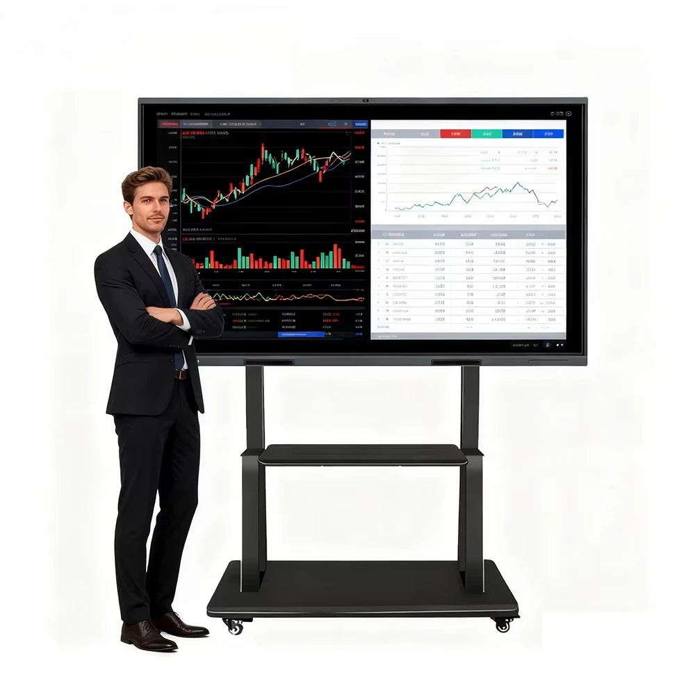 65 75 85 98-inch interactive tablet 4K multi-touch school education smart board and business meeting interactive whiteboard