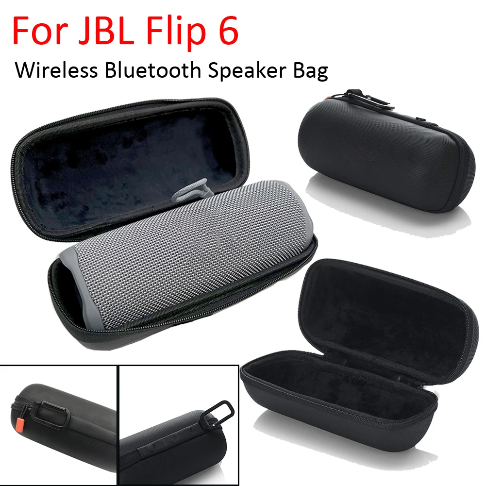 

Для JBL Flip 6 сумка для беспроводного Bluetooth динамика EVA водонепроницаемые динамики портативный дорожный противоударный футляр для хранения