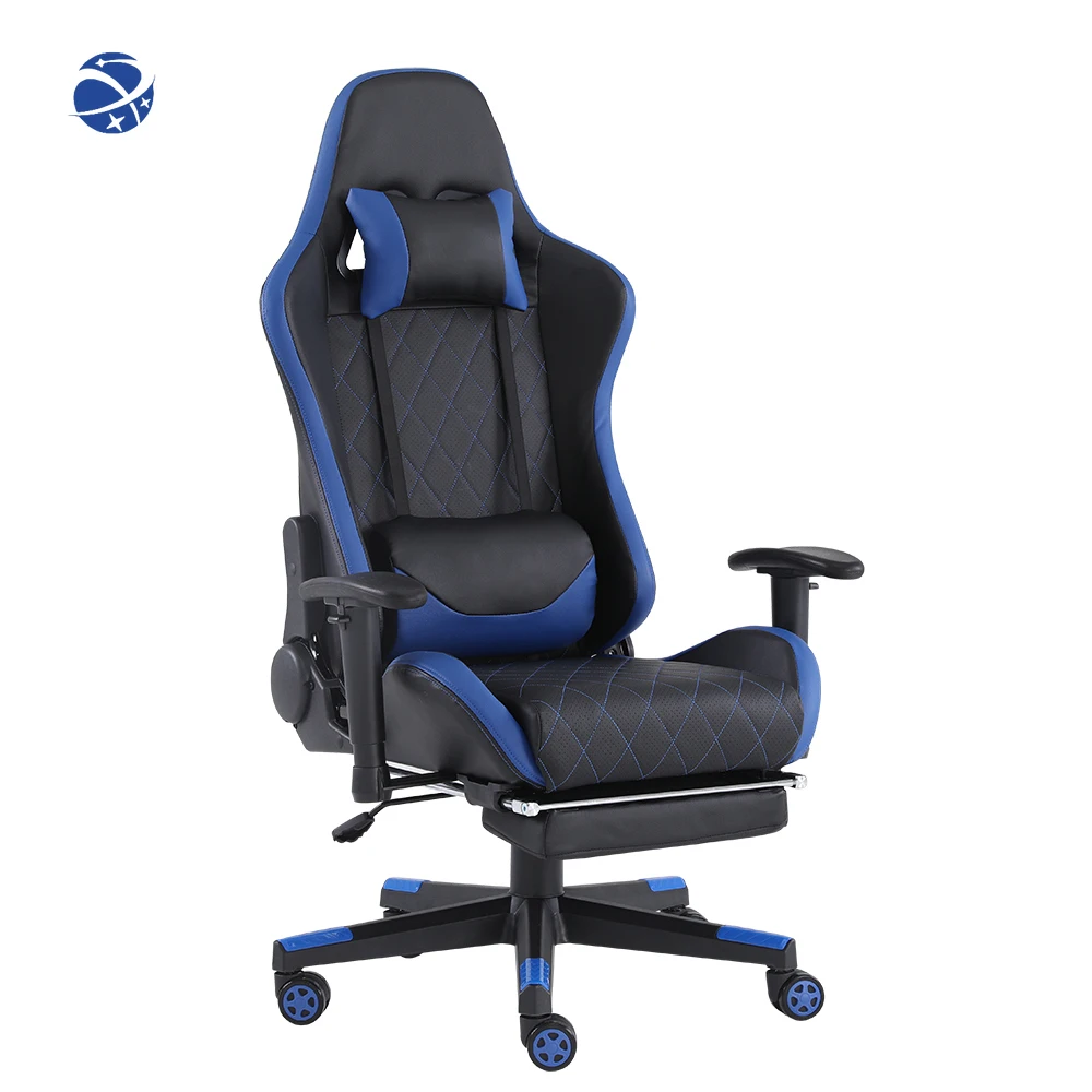 YYHC PU Leather Swivel High Back Ergonomic Racing Car Style Gaming computer office chair