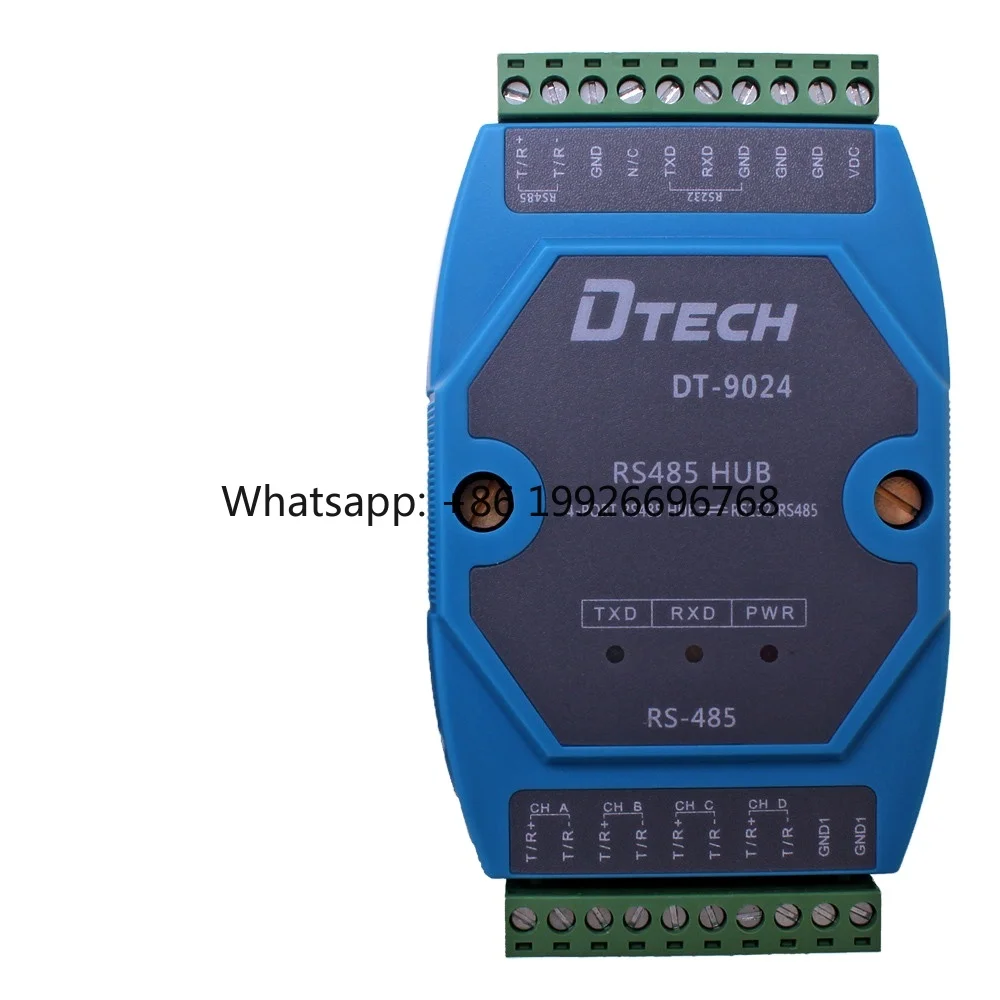 High Speed RS485 HUB Converter Industrial converter series Active RS232 to RS485 4 port Converter