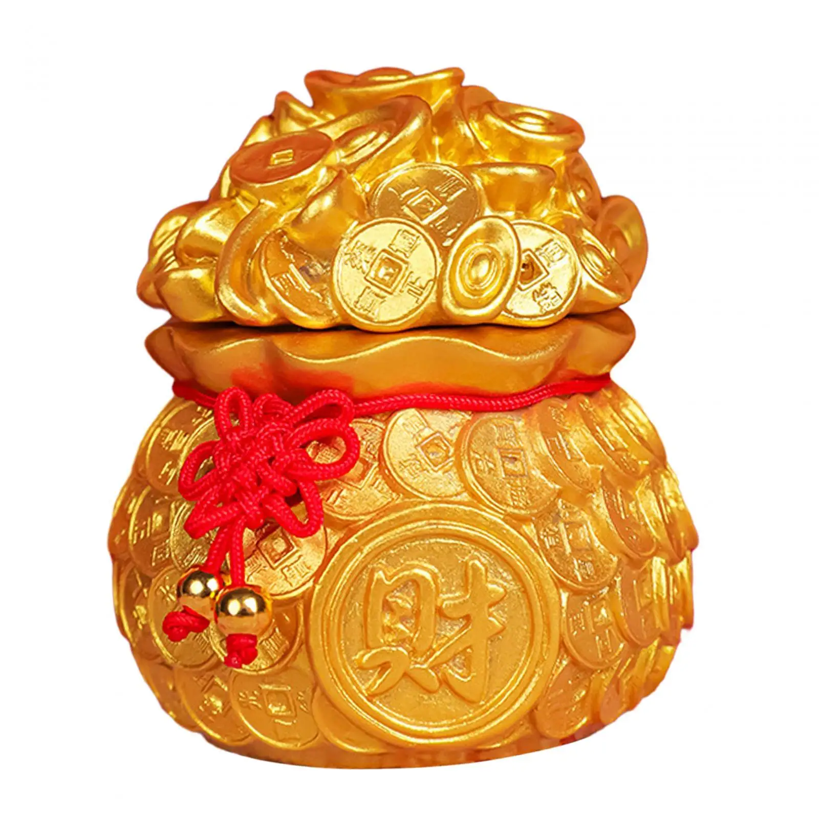 Treasure Basin Statue Lucky Bag Figurine for Car Office Home