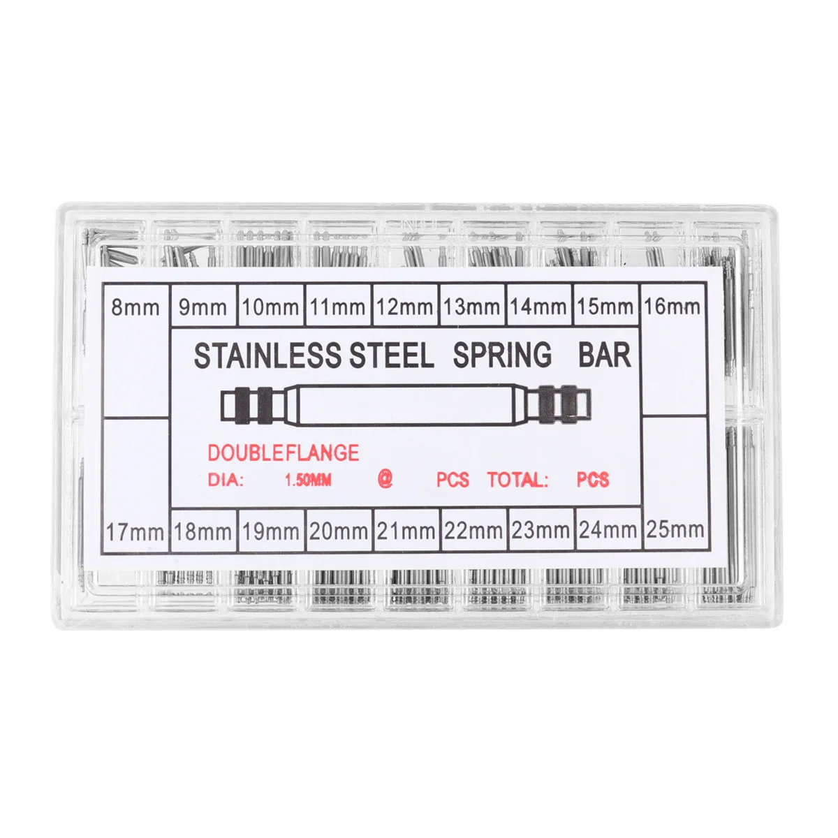 

360Pcs Watch Strap Repair Tool Heavy Duty Metal Design for Removal and Spring Bar Installation Home Watchmaker Use