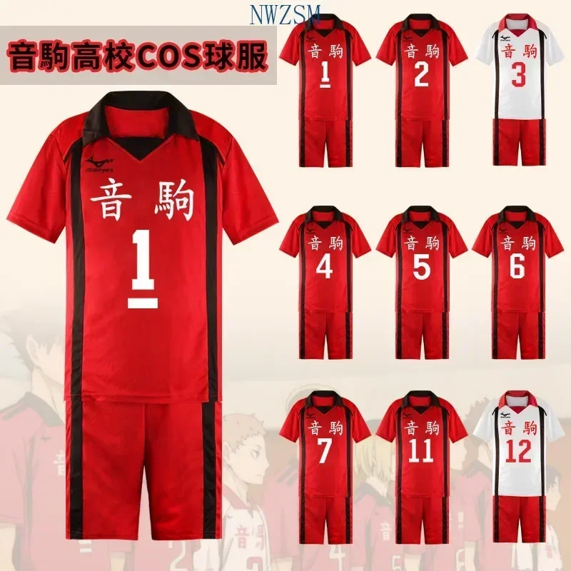 Anime Haikyuu Cosplay Costume Karasuno High School Volleyball Club Hinata Shyouyou Sportswear Jersey Uniform Haikyuu Nekoma