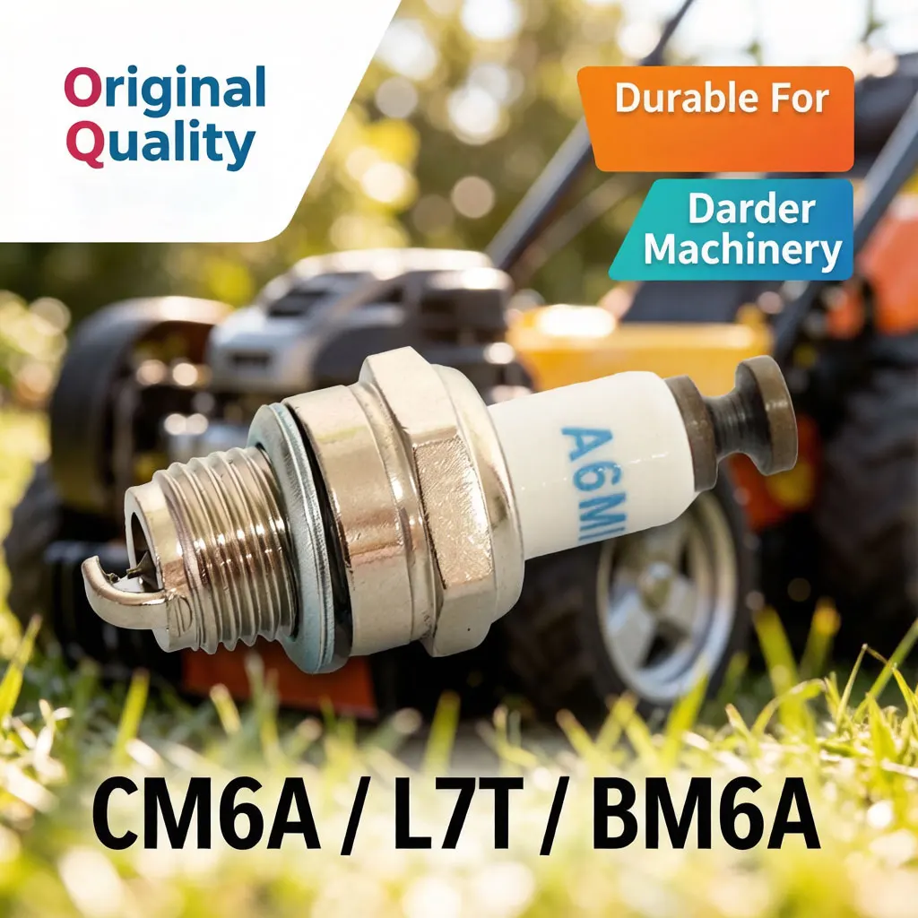 Original Quality TORCH Spark Plug CM6A L7T BM6A For Chainsaw Lawnmower Hedge Trimmer Brush Cutter Garden Machinery Durable Ignit