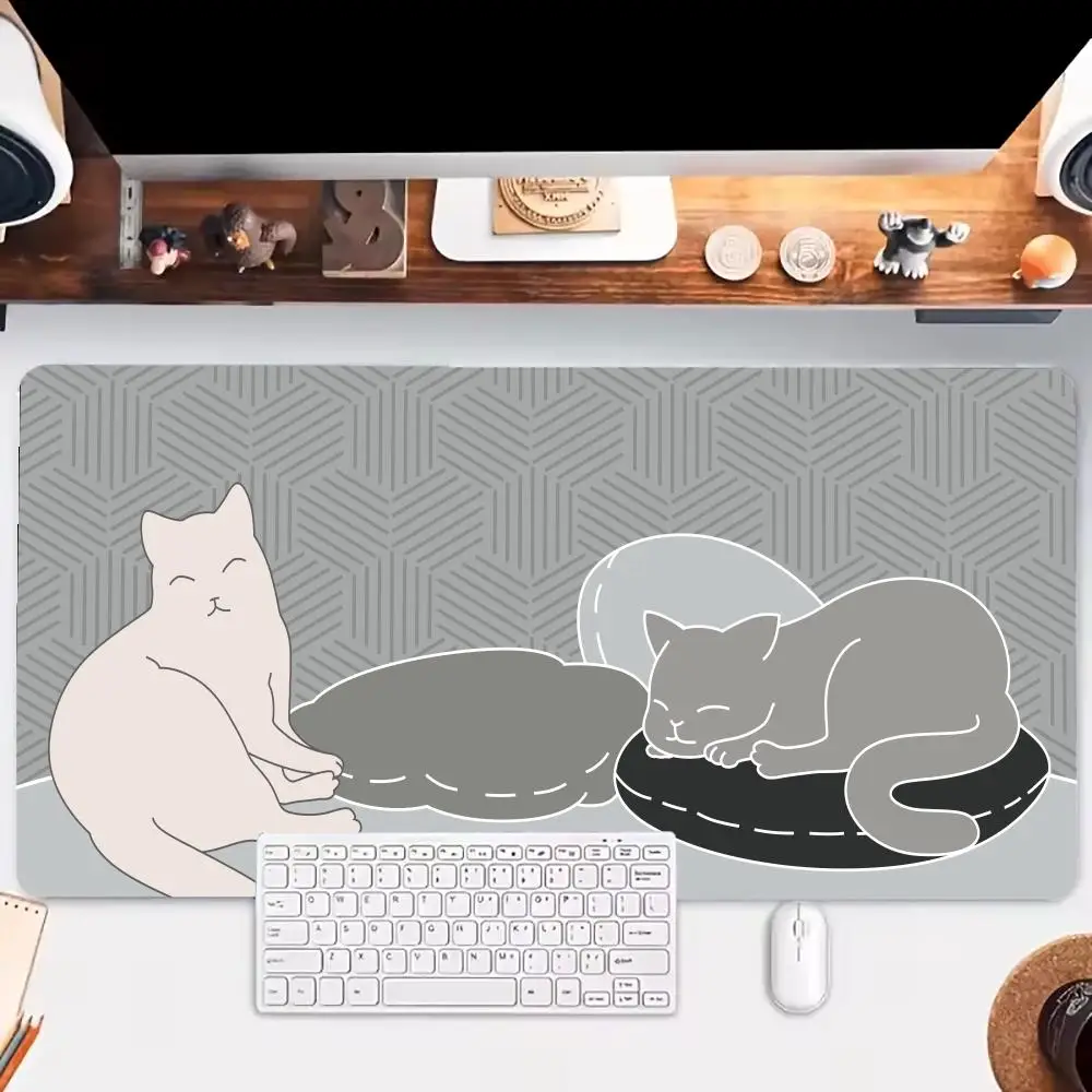 

Gaming Mouse Pad Large Laptop Table Mat Computer Office Oversize Mousepad Pc Accessories Non-Slip Deskmat