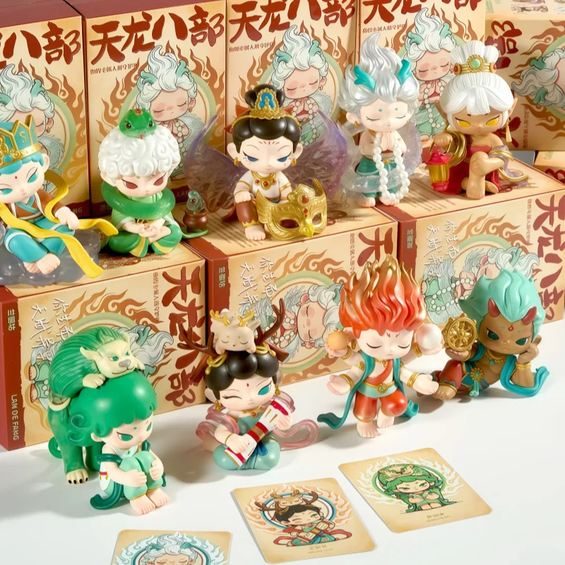 Dunhuang Research Institute Tianlong Babu Blind Box Decoration Ornaments Ancient Chinese Style China-Chic Cultural Creation Toy