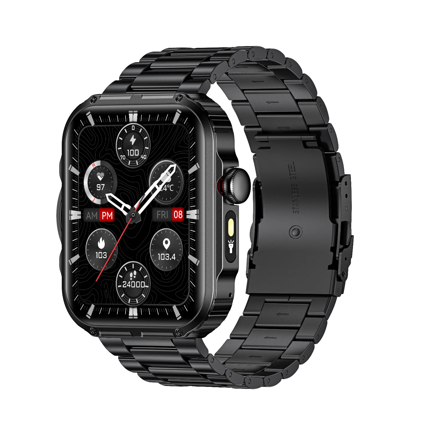 LIGE New Smart Watch 2025 Wireless Charging Smartwatch Bluetooth Call Watches Men Women Fitness Bracelet 2.01" HD Health Monitor