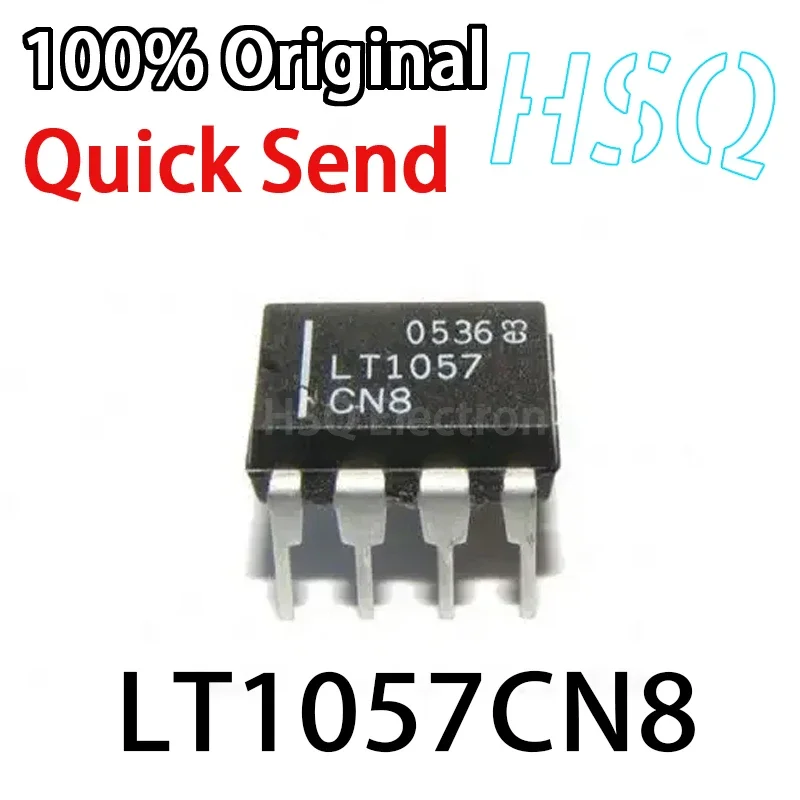 1PCS LT1057 LT1057CN8 Brand New DIP Dual Operational Amplifier IC Audio