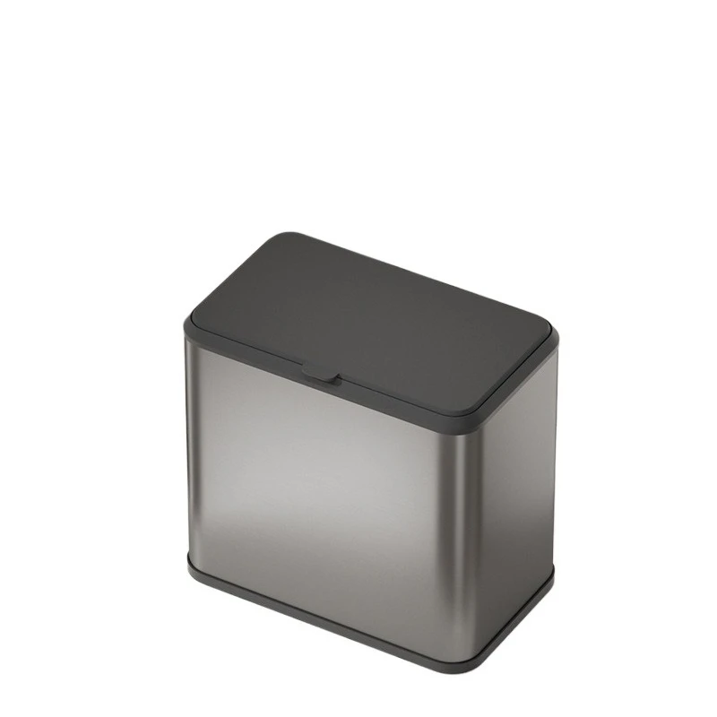 

Kitchen Trash Can Hanging Household New Model No Bending Small Size Kitchen Waste With Lid Wall-Mounted High Appearance