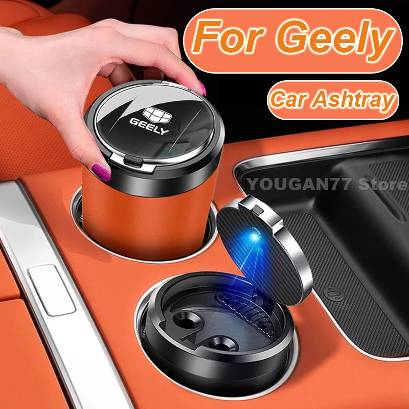 

Car Ashtray For Geely Geometry C Galaxy E5 L6 L7 E8 Galaxy Starship 7 EM-i Coolray Atlas Moniaro lCON Okavango Preface Tugella