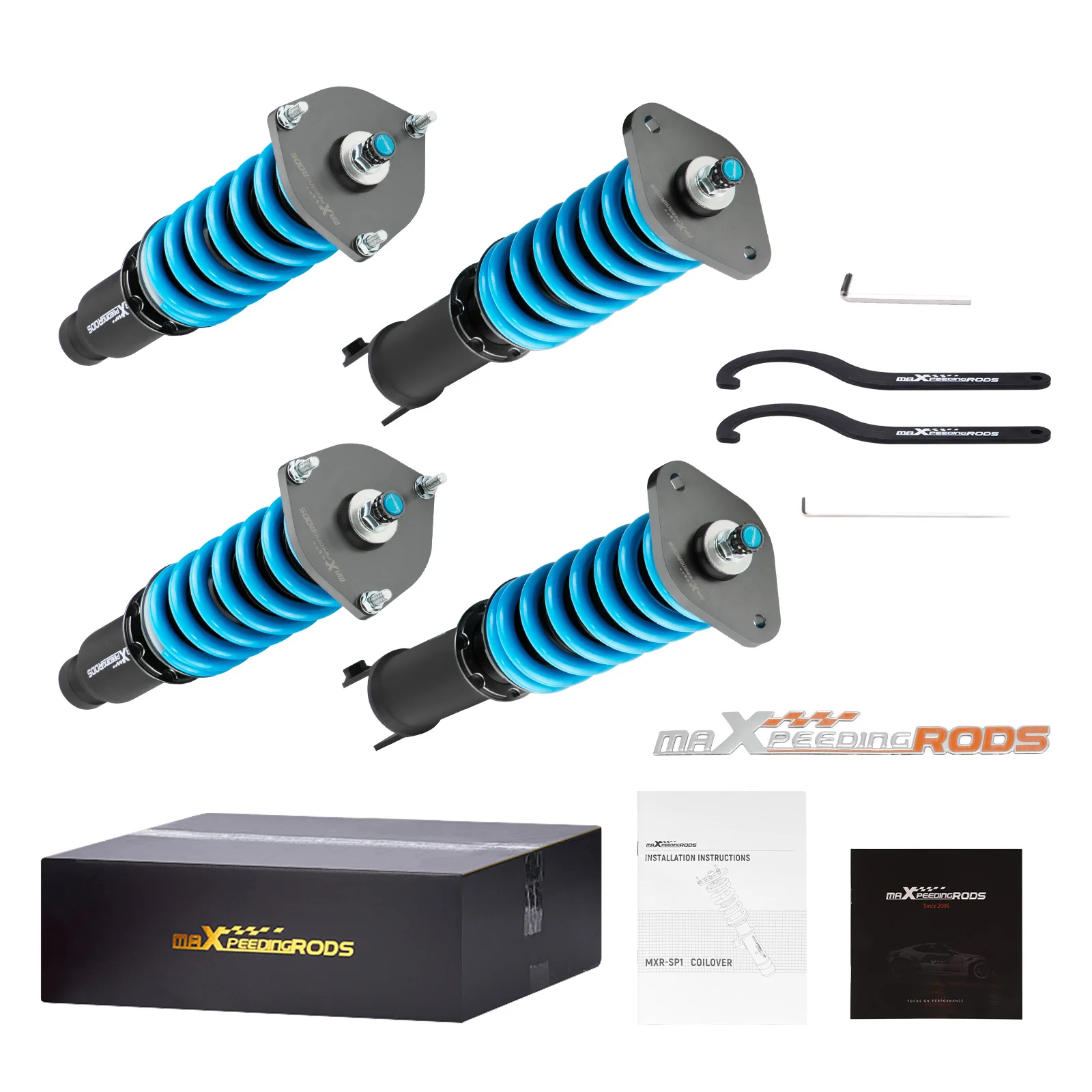 MaXpeedingrods Coilovers 24 Way Damper Kit For INFINITI G37X 2008-2013 AWD ONLY Coils Struts Shock Springs Kit