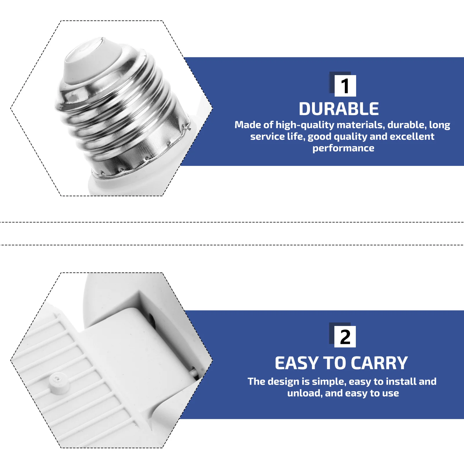 

Folding Deformation Garage Light Lights LED Ceiling Out of Shape Lamp Lighting Bulb White