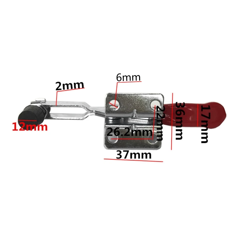 Abrazadera palanca GH-201-B Capacidad sujeción Abrazadera sujeción servicio pesado Dropship