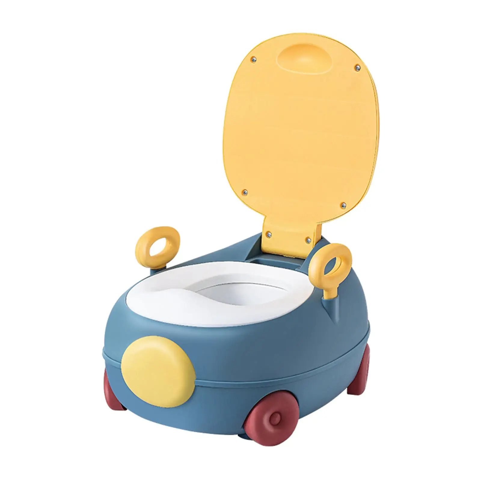 

Toilet Training Seat Easy to Soft Comfortable Seat Removable Container Baby Toilet Seat Potty Trainer for Age 6-8 Month