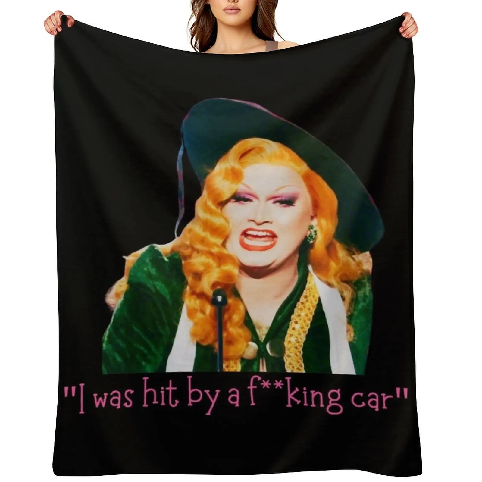 

Jinkx Monsoon drag queen Quote T jinx monsoon Throw Blanket Blankets For Baby Baby manga Decorative Sofas Blankets