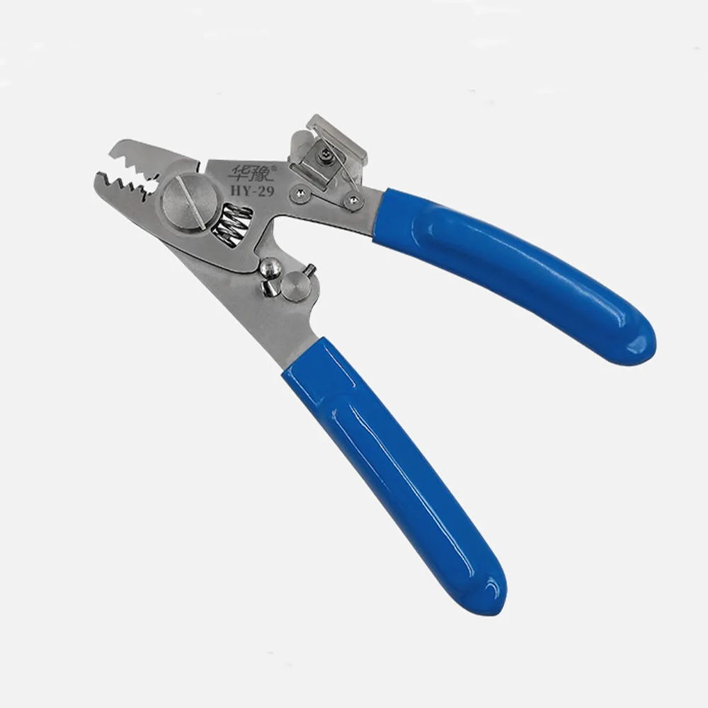 

HY-29 New Multi functional Fiber Sheath Stripping Pliers Fiber Stainless Steel Cutting Pliers Tool