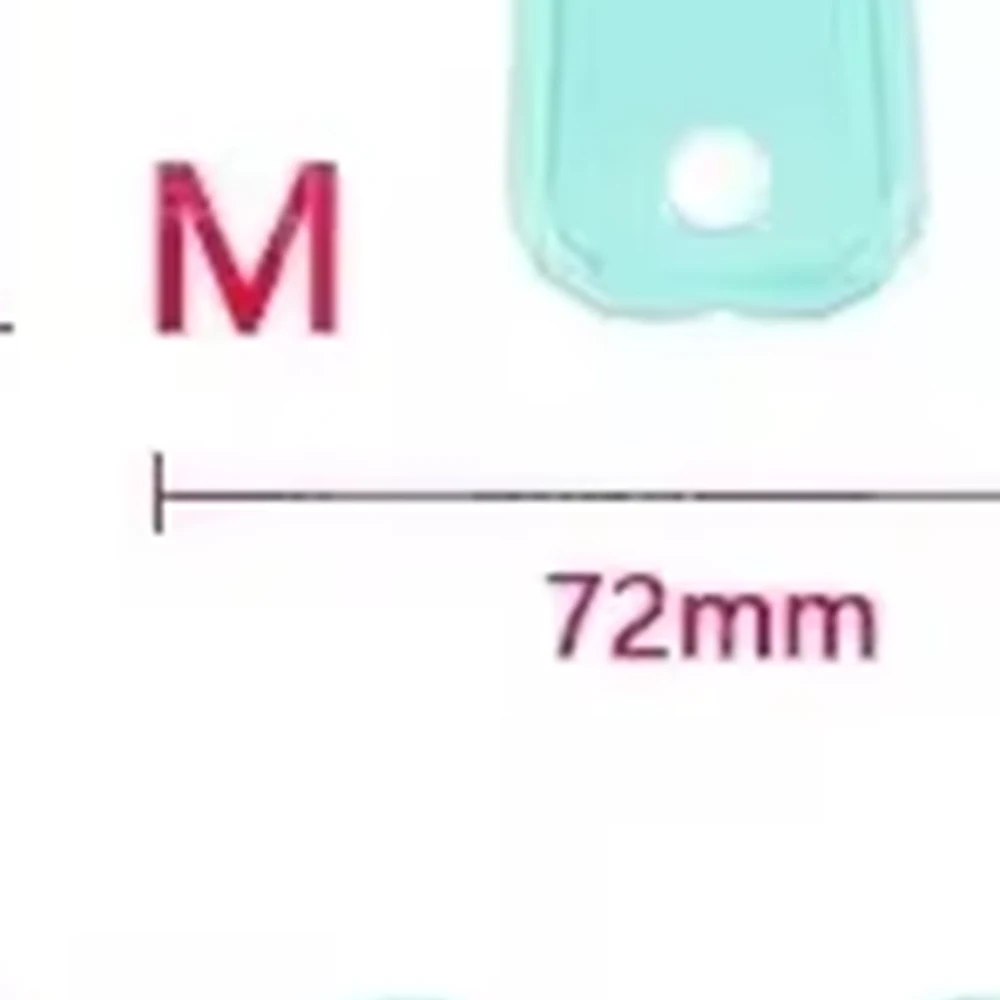 

6 шт., набор лотков для оттисков зубов, полная/плоская форма для рта, размеры S/M/L, легко складывающиеся пластиковые стоматологические инструменты для имплантата/Aligner