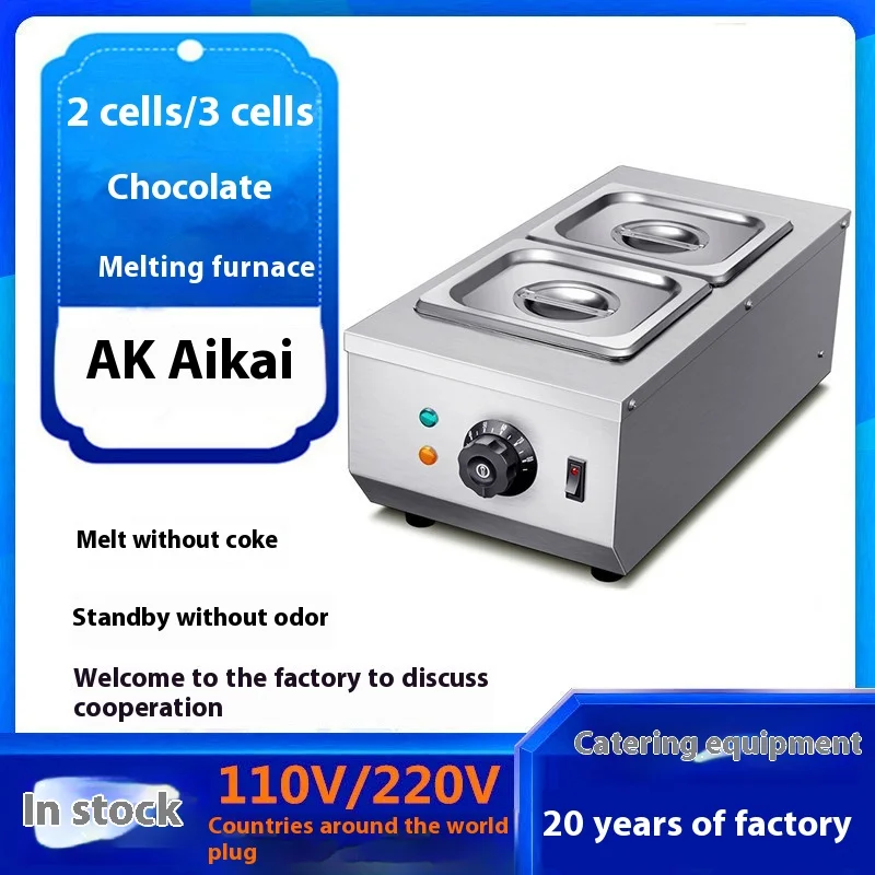Commercial Chocolate Melting Pot Furnace - Cross-Border Explosions Proof New Condition Factory Wholesale Raw Milk Origin
