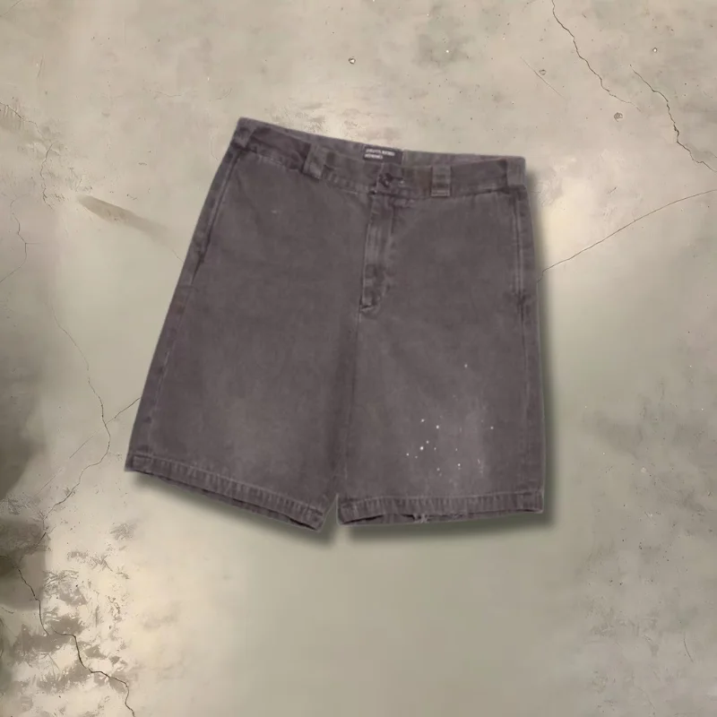 

American Summer Wash Old Denim Shorts High Quality Casual Women Short Pants Men