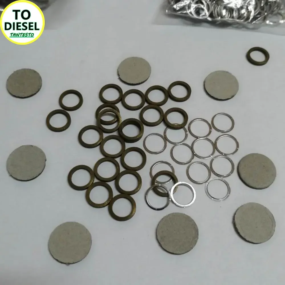 200PCS Genuine New Diesel Fuel Injector Valve Repair Kit F00VC99002 for Original  Oil Seal F 00V C99 002
