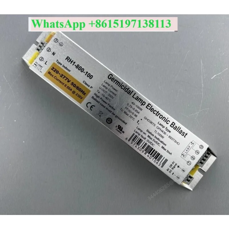 UV lamp specialized ballast 40W-100W RH1-800-100CE certification