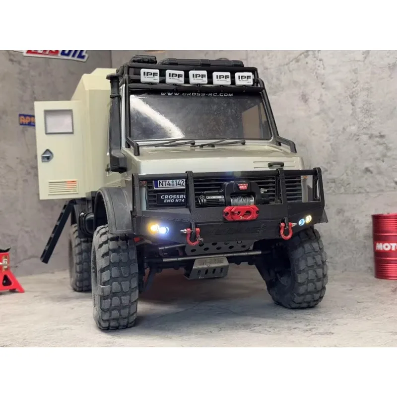 Bumper przedni typu bull bar w stylu australijskim do Crossrc 1:10 NT4 & NT6 Unimock RC Crawler, wysoka wytrzymałość, odporność, części do tuningu symulacyjnego.