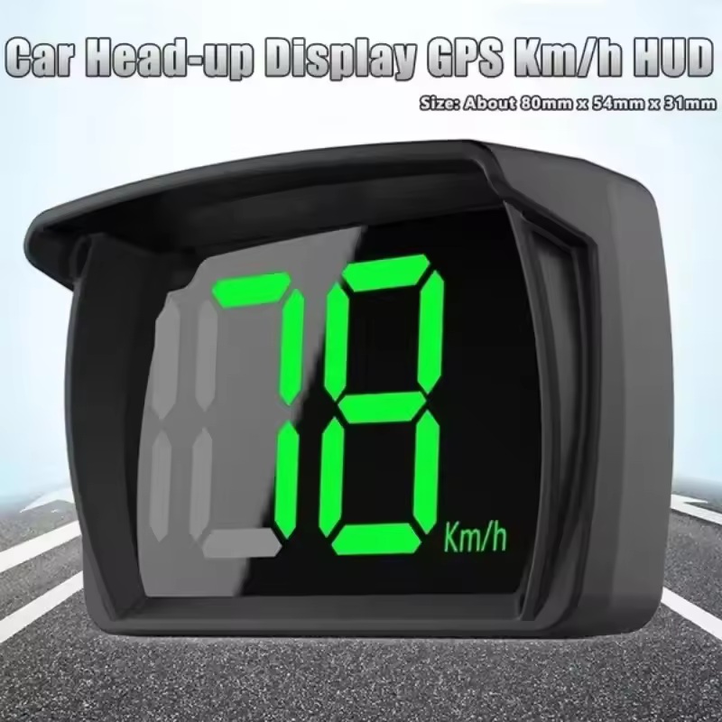 Car Digital HUD Head Up Display 2.8" KM/H ,MP/H Speedometer with GPS Chipset for Car Motorcycle Truck Vehicle