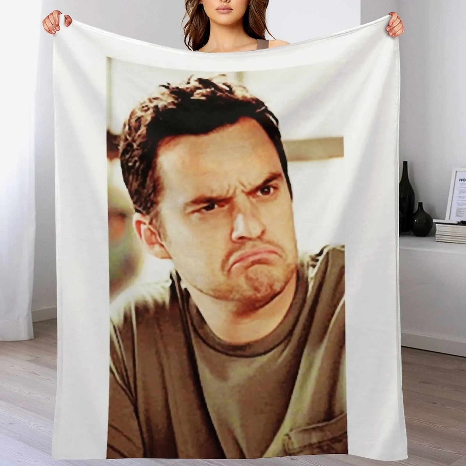 

nick miller actor new girl Classic Throw Blanket Vintage heavy to sleep Moving for sofa Blankets