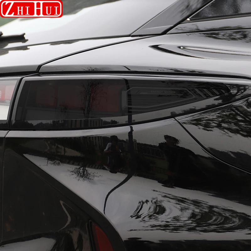 For EXEED RX 2024 2023 Car Headlamp Film Transparent Smoked Black Protective Film TPU Tail Light Protective Film Accessories