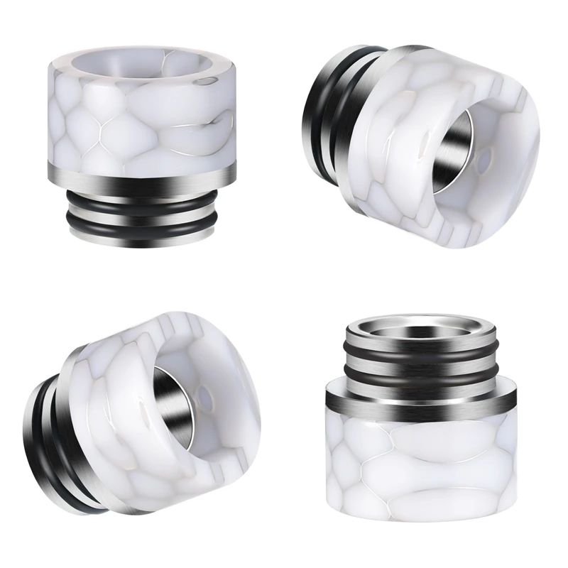 810 Replacement Stainless Steel Drip Tip Resin Mouthpiece Wide Bore Drip Tip