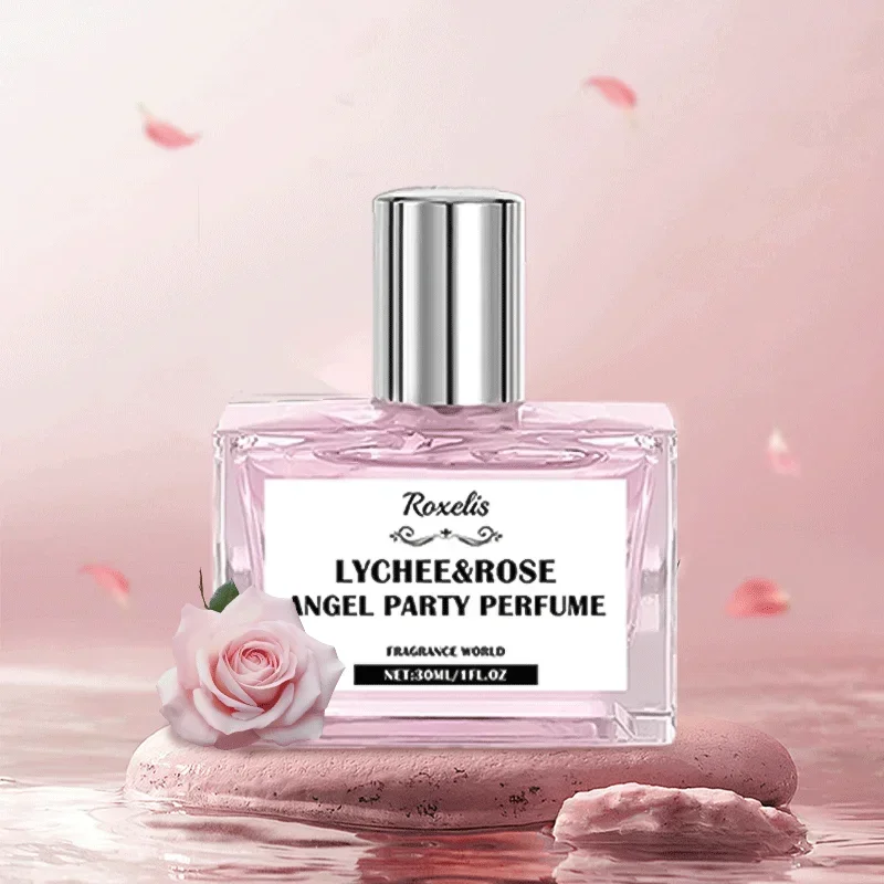 

Original Angel Soirée Eau De Parfum Lychee Pink Marshmallow Rose Milk Perfume Notes Long-lasting Bubble Pop Pheromone 30ml