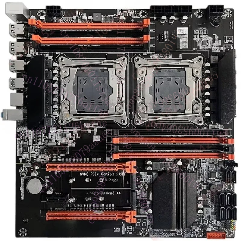 X99 Dual 2011-3 Computer Main Board DDR4 Memory E5 2678 2680V3 Dual Cpu Multi-open Set