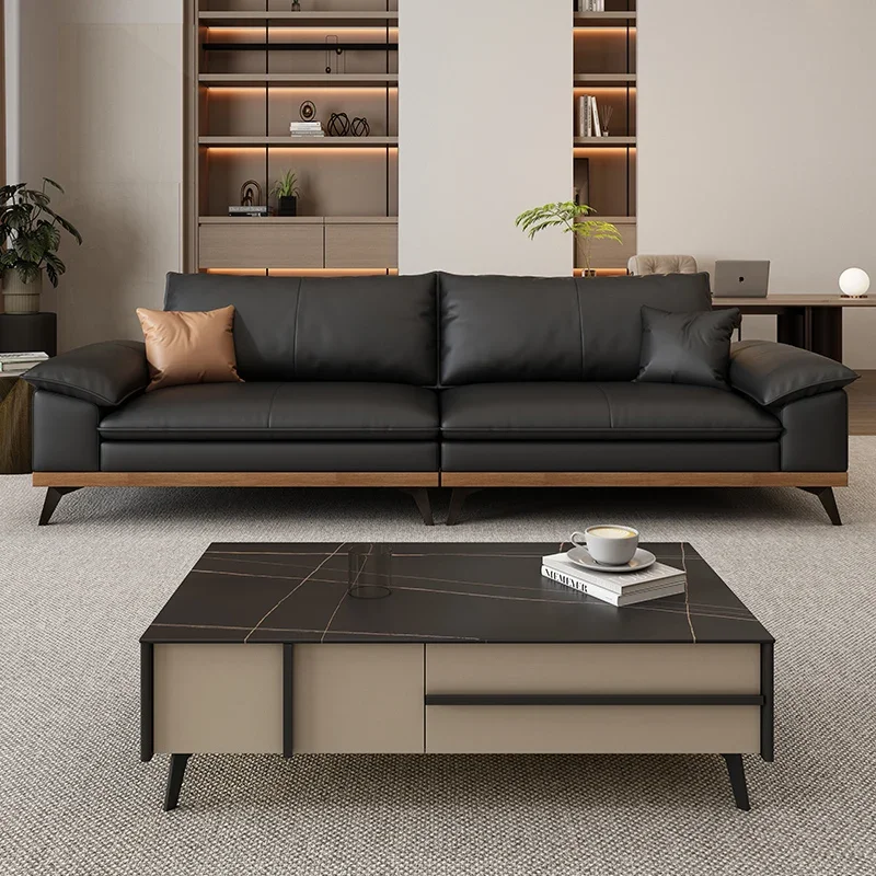 

Lounge Black Living Room Sofas Italian Designer Minimalist Convertible Living Room Sofas Modern Nordic Muebles Unique Furniture