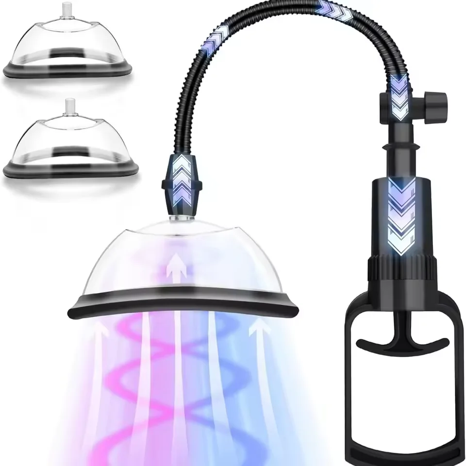 Manual Vagina Pump Female Breast Massager Pussy Pump Breast Sucking Massager Vaginal Clitoral Suction Cup Women Adult Sex Toys