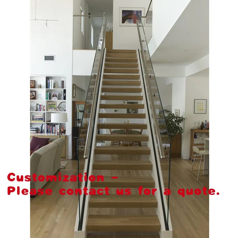 Customize.steps wood with oak stair treads staircase