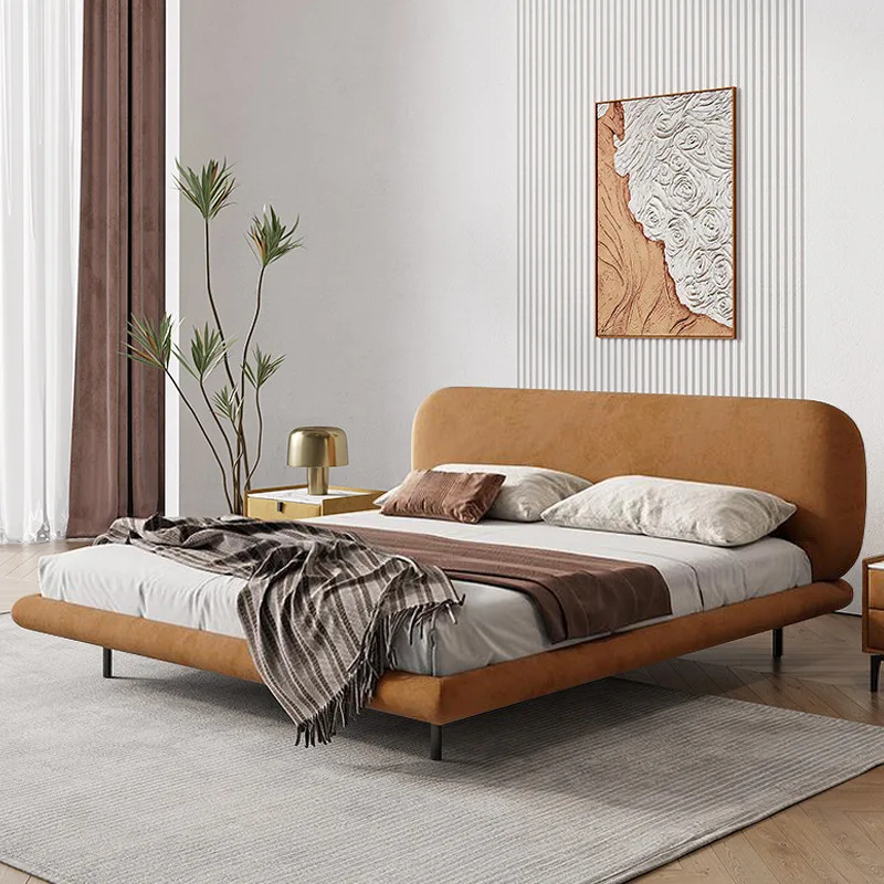 Modernes, leichtes Luxus-Doppelbett