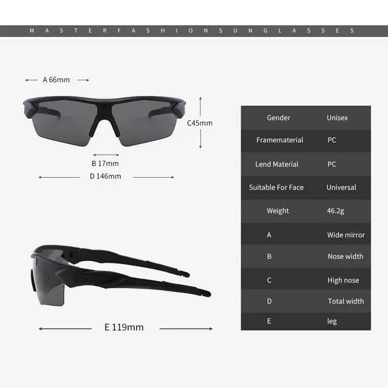 자전거 고글 UV400 자전거용 안경 남녀 공용 야외 스포츠 산악 자전거 선글라스 유니섹스 오토바이 고글 사이클링