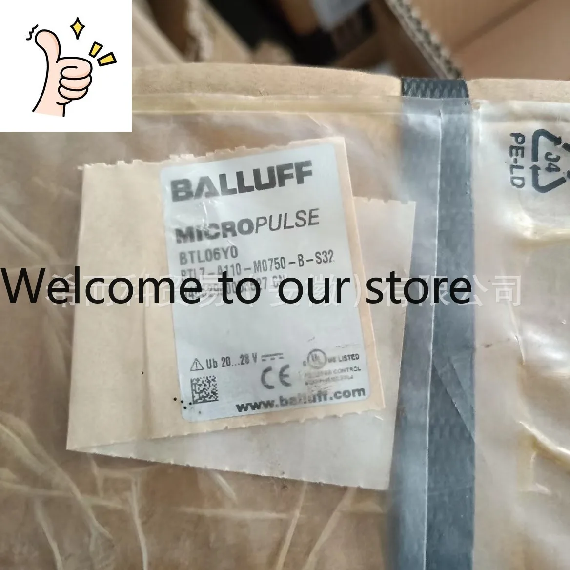 

2025 Balluff BalluffBTL7-A110-M0750-B-S32 Balluff Displacement Sensor Proximity Switch Soft