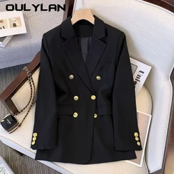 Spring and Autumn New Slim Fashion Loose Temperament High-end Sense Suit Thin Top Suit Jacket Woman Blazer Outerwear