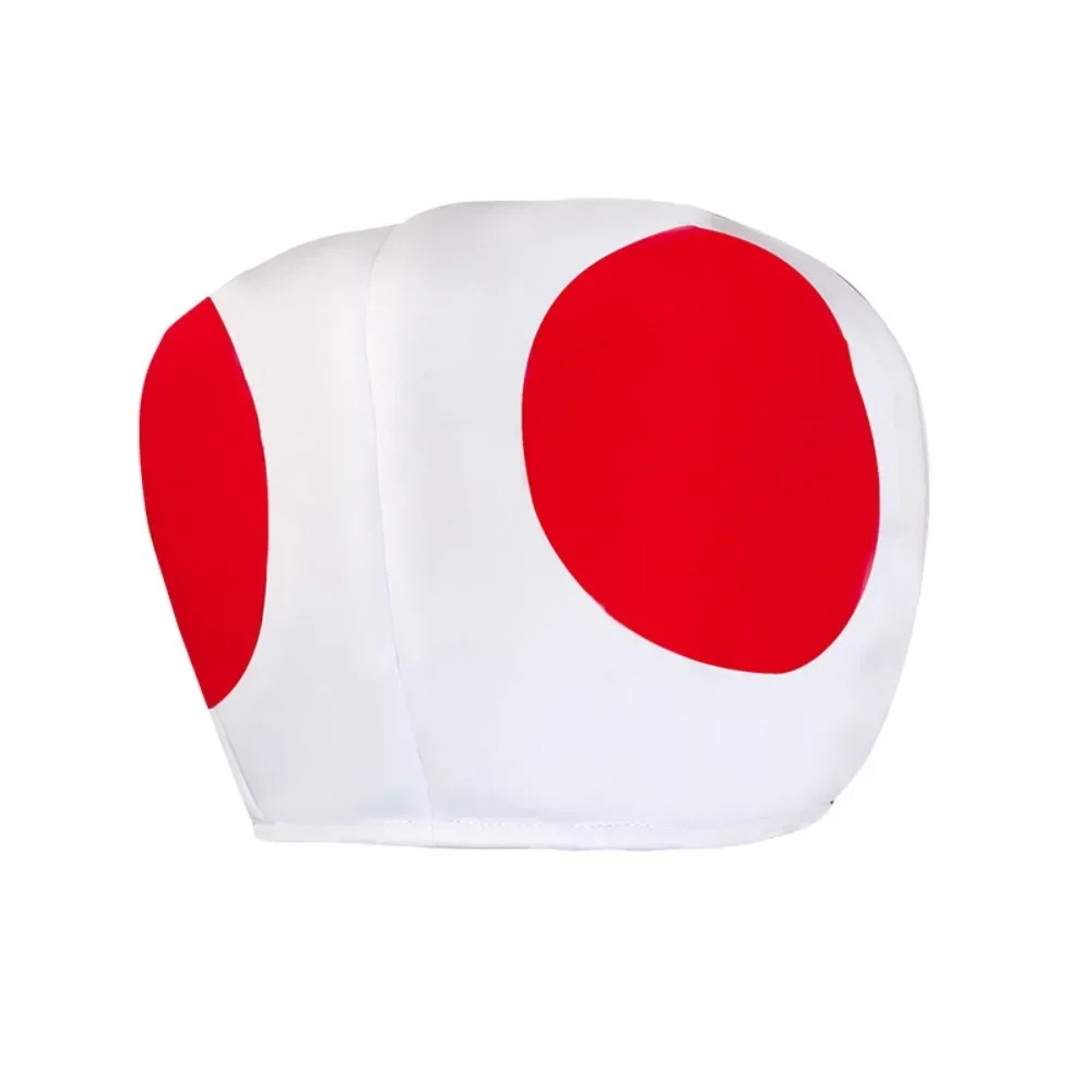 Game Kinopio Toad Cosplay Costume Uniform Hat Full Set Kids Bros Role Play Fantasia Suit Children Halloween Carnival Party